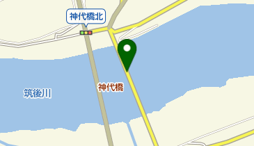 神代橋の地図画像