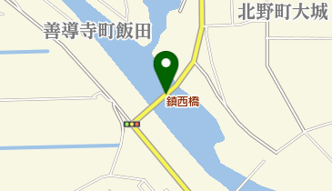 鎮西橋の地図画像