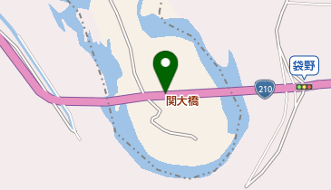 関大橋の地図画像