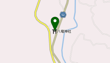 八竜神社の地図画像