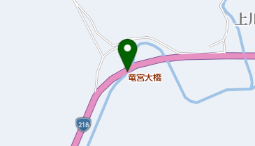 竜宮大橋の地図画像