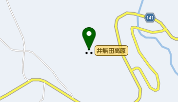 井無田高原の地図画像