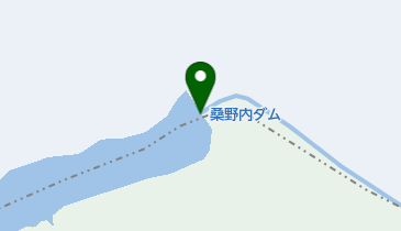 桑野内ダムの地図画像