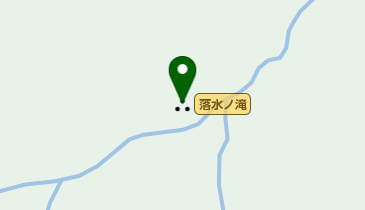 落水ノ滝の地図画像