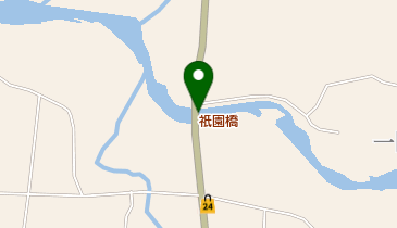 祇園橋の地図画像