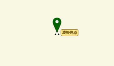 波野高原の地図画像