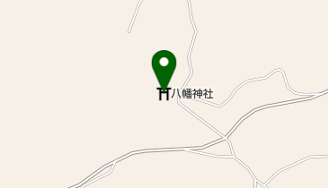八幡神社の地図画像