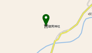 健男神社の地図画像