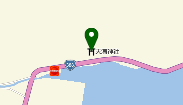 天満神社の地図画像