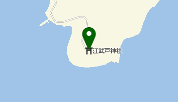 江武戸神社の地図画像