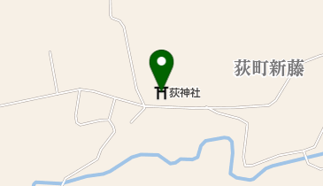 荻神社の地図画像