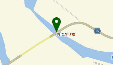 おにがせ橋の地図画像
