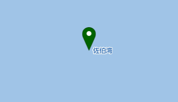 佐伯湾の地図画像