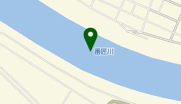 番匠川の地図画像