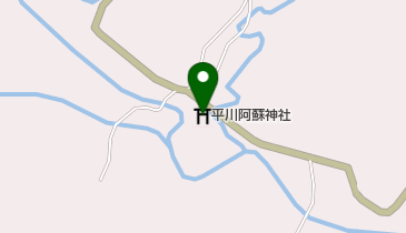 平川阿蘇神社の地図画像