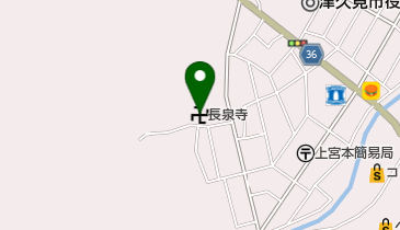 長泉寺の地図画像