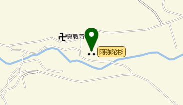 阿弥陀杉の地図画像