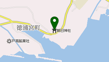 朝日神社の地図画像