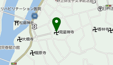 見星禅寺の地図画像