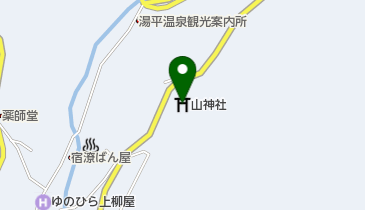 山神社の地図画像