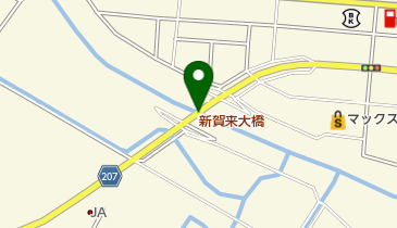 新賀来大橋の地図画像