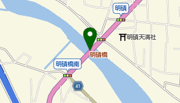 明磧橋の地図画像