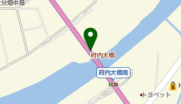 府内大橋の地図画像