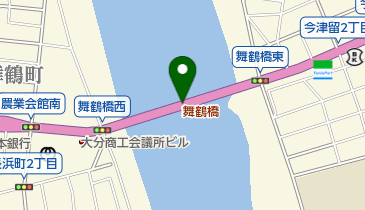 舞鶴橋の地図画像