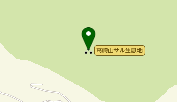 高崎山サル生息地の地図画像