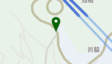 鳥越峠の地図画像