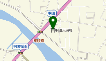 明磧天満社の地図画像