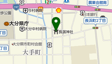 長濱神社の地図画像