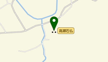高瀬石仏の地図画像