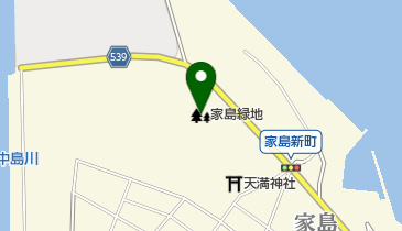 家島緑地の地図画像