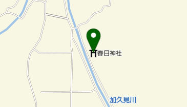 春日神社の地図画像