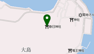 春日神社の地図画像