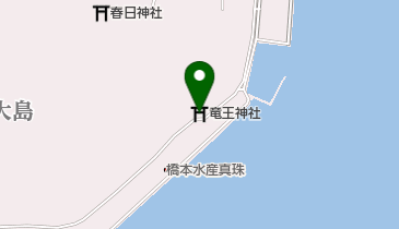 竜王神社の地図画像