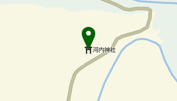 河内神社の地図画像