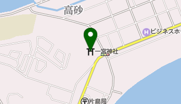 一宮神社の地図画像
