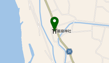 巌島神社の地図画像