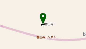 香山寺の地図画像