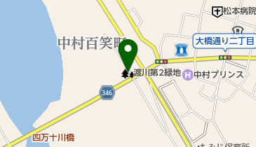 渡川第2緑地の地図画像