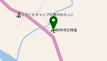 妙林寺文殊堂の地図画像