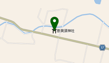 恵美須神社の地図画像