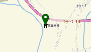 三島神社の地図画像