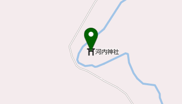河内神社の地図画像