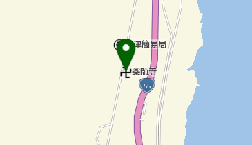 薬師寺の地図画像