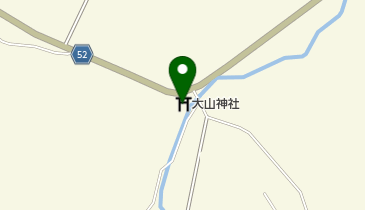 大山神社の地図画像