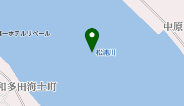 松浦川の地図画像