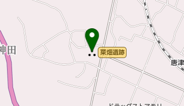 菜畑遺跡の地図画像